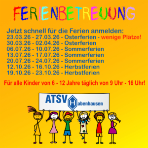 Ferienbetreuung alle Termine 2026